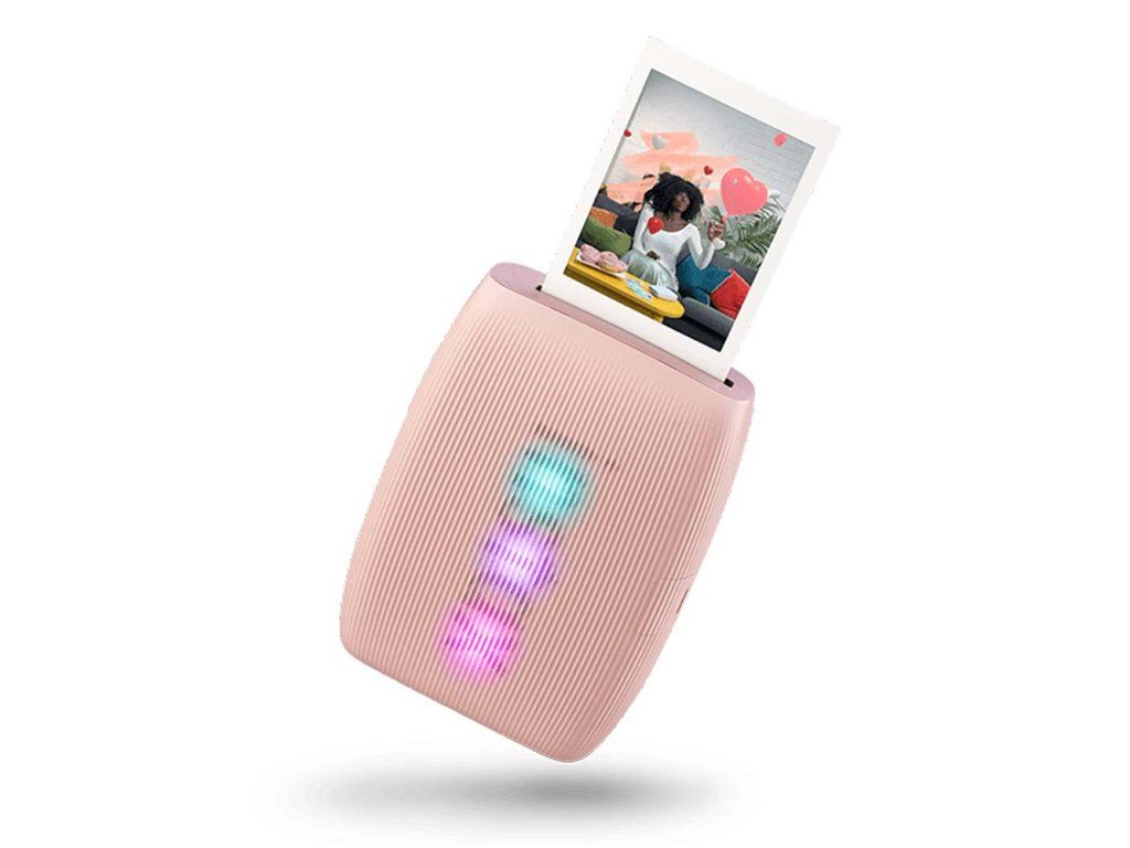 Růžová tiskárna Instax mini Link 3