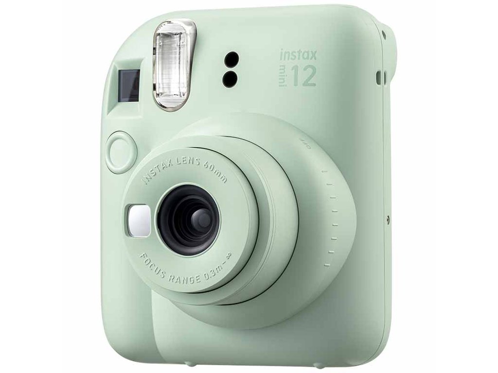 Instax mini 12 v pastelově zelené barvě